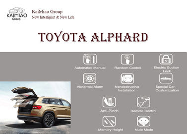 Toyota Alphard Smart Auto Electric Tailgate Lift Double Pole Top Suction Lock
