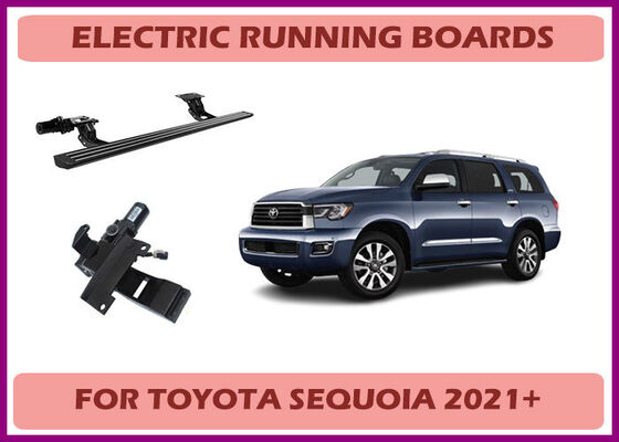 Toyota Sequoia Factory Power Rückziehbares Laufbrett ist schnell freizugeben und berührungsempfindlich