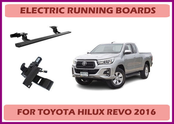 Toyota Hilux Revo Elektrisch einklappbare und ausfahrbare Trittbretter und Einstiegsleisten